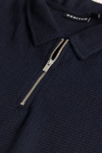 pinnacle navy polo t shirt