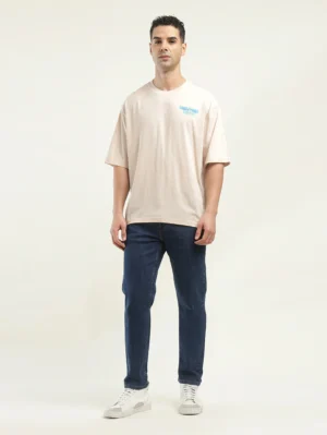 men's graphic print loose fit t shirt